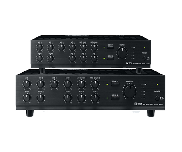 01- Desk Top Mixing Amplifiers مكـبرات